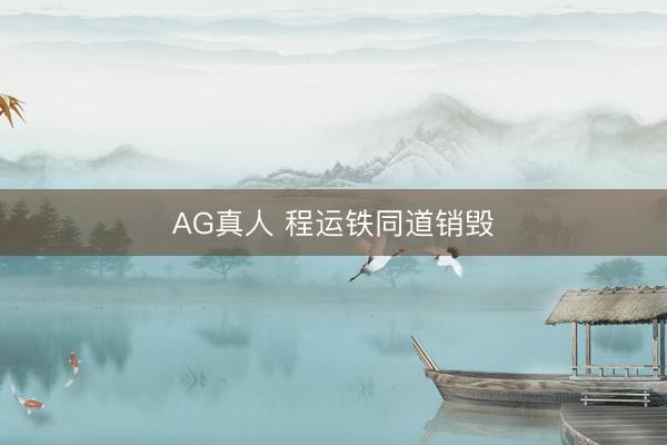 AG真人 程运铁同道销毁